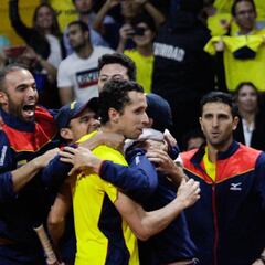 Daniel Galán clasifica a Colombia a las finales de Copa Davis 2020