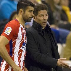 Simeone: "Diego Costa nos genera entusiasmo..."
