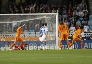 3-0. Pepe sube el tercer tanto al marcador.