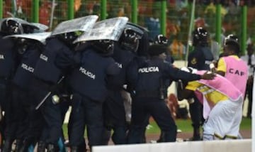 Incidentes en el partido Guinea Ecuatorial-Ghana