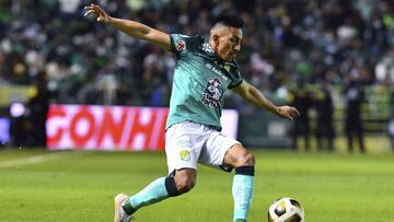 &Aacute;ngel Mena, el hombre gol del Le&oacute;n en plena liguilla