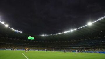 El Mineirao, durante el partido.