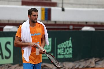 Marin Cilic es el gran guía de Croacia en la serie ante Colombia. Es número 5 del mundo.