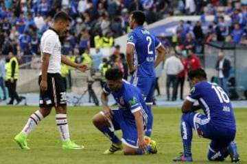 Las mejores fotos del Superclásico entre la U y Colo Colo.