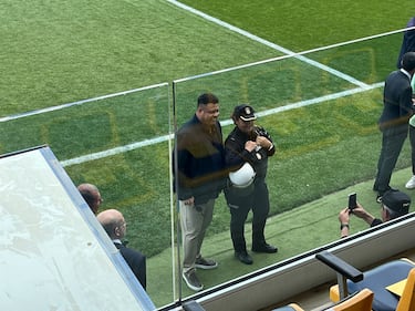 Ronaldo sufrió en Santo Domingo hasta el gol de Negredo