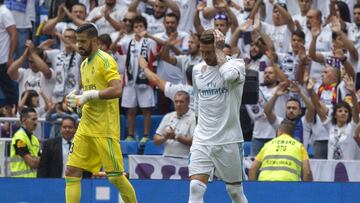 El Madrid, tras recibir el a&ntilde;o pasado el 0-1 de Ivi en el Bernab&eacute;u.