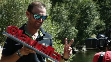 "Vengo sin aspiraciones, pero la Vuelta es un reto personal"