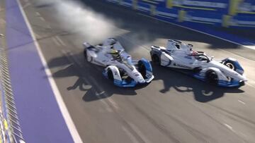 Colisión entre los BMW en Marrakesh.