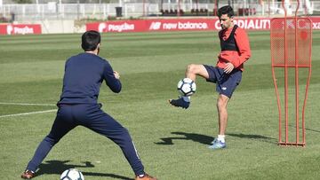 Jesús Navas acelera para estar ante Barcelona y Bayern