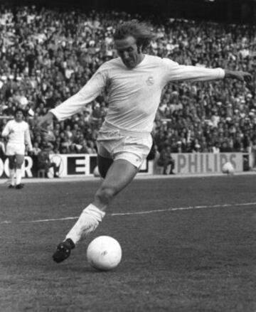 Günter Netzer fichó por el Real Madrid en 1973 y estuvo hasta 1976.