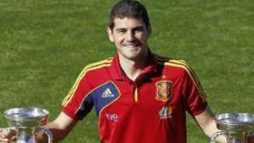 Casillas, orgulloso de sus copas