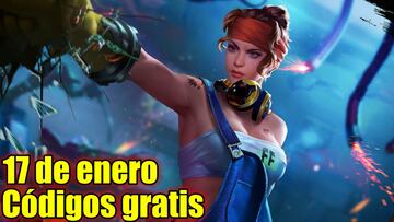 Free Fire | C車digos de hoy martes 17 de enero de 2023: recompensas gratis