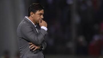 Marcelo Gallardo: "No vamos a salir al mercado salvo que haya otra salida"