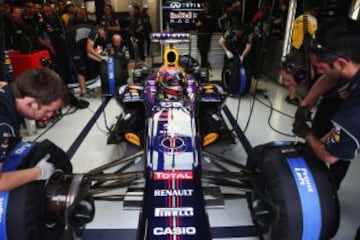 El piloto de Red Bull Sebastian Vettel