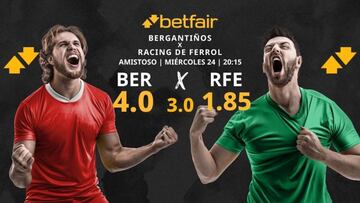 Bergantiños FC vs. Racing Club Ferrol: horario, TV, pronósticos y estadísticas
