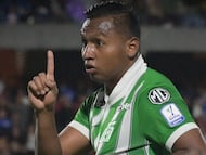 Alfredo Morelos, delantero de Atlético Nacional