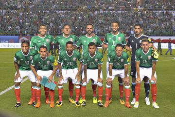 Action photo of action during the match Mexico vs Trinidad and Tobago, corresponding to the Final Hexagonal during the CONCACAF Qualifying rounds for the 2018 FIFA World Cup Russia, at Alfonso Lastras Stadium
Foto de accion durante el partido Mexico vs Trinidad y Tobago, correspondiente al Hexagonal Final durante las Eliminatorias de la CONCACAF rumbo a la Copa Mundial de la FIFA Rusia 2018, en el Estadio Alfonso Lastras, en la foto: Foto Oficial Seleccion de Mexico
06/10/2017/MEXSPORT/Isaac Ortiz.