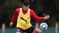 Togni se vuelve a lesionar la rodilla en Independiente