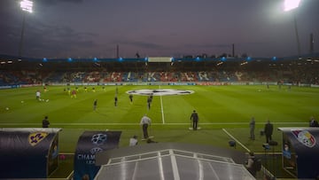 Estadio del Viktoria Plzen.