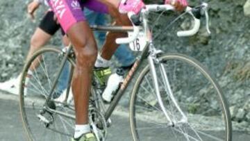 El ciclista Oliveiro Rincón, durante una etapa.