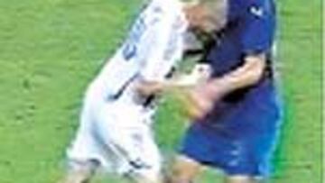 <b>CABEZAZO. </b>La agresión fue clara.