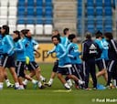 Sergio Ramos y Cristiano, bajas por gripe, no se ejercitaron
