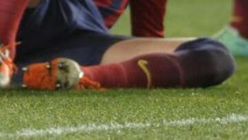 Piqu&eacute;, lesionado.