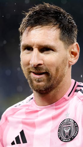 NASHVILLE, TENNESSEE - MARCH 11: Lionel Messi #10 of Inter Miami CF reacts prior to the CONCACAF Champions Cup 2026 match between Nashville SC and Inter Miami CF at GEODIS Park on March 11, 2026 in Nashville, Tennessee. Johnnie Izquierdo/Getty Images/AFP (Photo by Johnnie Izquierdo / GETTY IMAGES NORTH AMERICA / Getty Images via AFP)