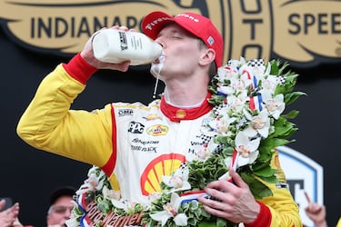 ¿Por qué bebe leche el ganador de la Indy 500? Esta será la que beberá Pato O’Ward si gana 