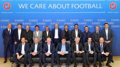 Todos los entrenadores que han acudido al encuentro de UEFA