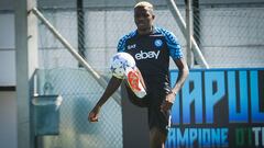 Napoli's forward Victor Osimhen