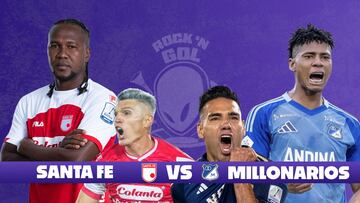Clásico Santa Fe vs. Millonarios