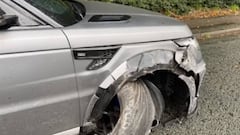 El Kun Agüero sufre un accidente con su coche de 200.000 dólares