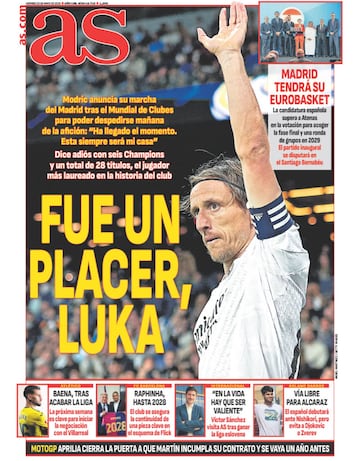 Las portadas de AS de mayo