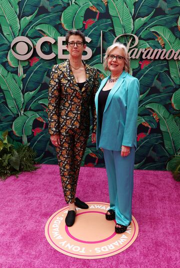 Rachel Hauck and Lisa Peterson attend the 76th Annual Tony Awards in New York City, U.S., June 11, 2023. REUTERS/Amr Alfiky