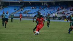 Linda Caicedo, la jugadora de 14 a&ntilde;os que debut&oacute; con gol en Am&eacute;rica de Cali.