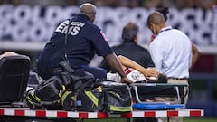 Hirving Lozano abandonó debut en Copa Oro tras dura entrada