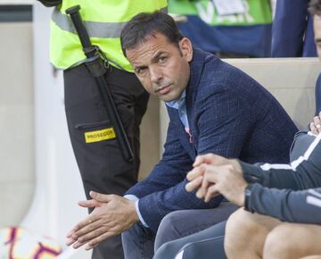 El entrenador del Villarreal Javier Calleja.