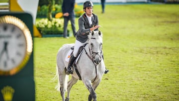 Dos jinetes españoles compiten en el WEF de Estados Unidos