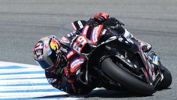 Jorge Martín, en el GP de España.