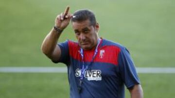 Sandoval: "El Getafe es muy compacto y no deja espacios"