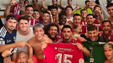 Polémica por una foto del Alcantarilla en apoyo a Pablo Jara, investigado junto a Rafa Mir