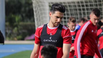 Juan Fern&aacute;ndez entrena con la UD Almer&iacute;a.