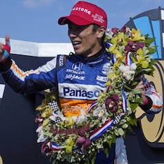 Así es Takuma Sato, el ganador de las 500 Millas de Indianápolis