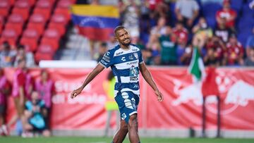 Salomon Rondon of Pachuca during the match between Pachuca and New York Red Bulls as part of Group J of the 2024 Leagues Cup at Red Bull Arena Stadium on July 30, 2024 in Harrison, New Jersey, United States.