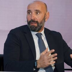 Monchi: "Ganar la Liga no
tiene por qué ser una utopía"