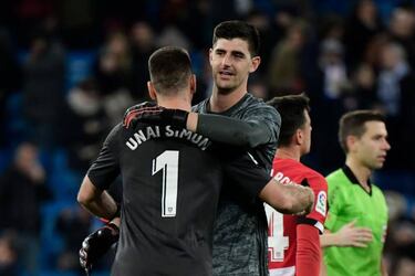 Courtois bemoans referee decisions after Athletic draw