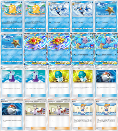 No busques más: esta es la mejor baraja de Pokémon TCG Pocket, con Misty, Starmie ex y Lapras ex