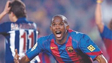 <b>DECISIVO. </b>Etoo ha contribuido con 14 goles a la gran primera ronda.