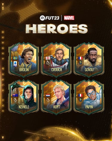 Peter Crouch lidera la nueva ronda de Héroes de FUT confirmados en FIFA 23